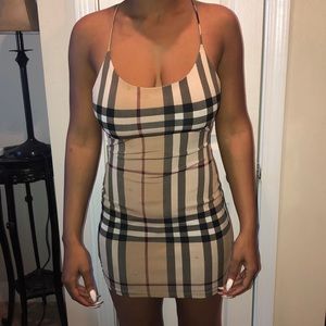 Plaid dress